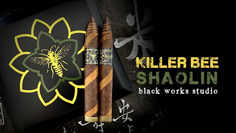 Black Works Studio Ships Killer Bee Shaolin and Rorschach – Cigar News Image