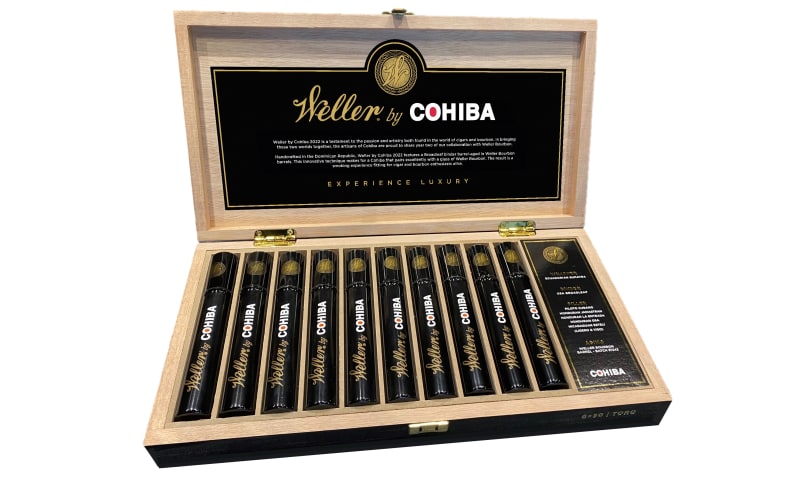 Weller Cohiba Box Open Photo