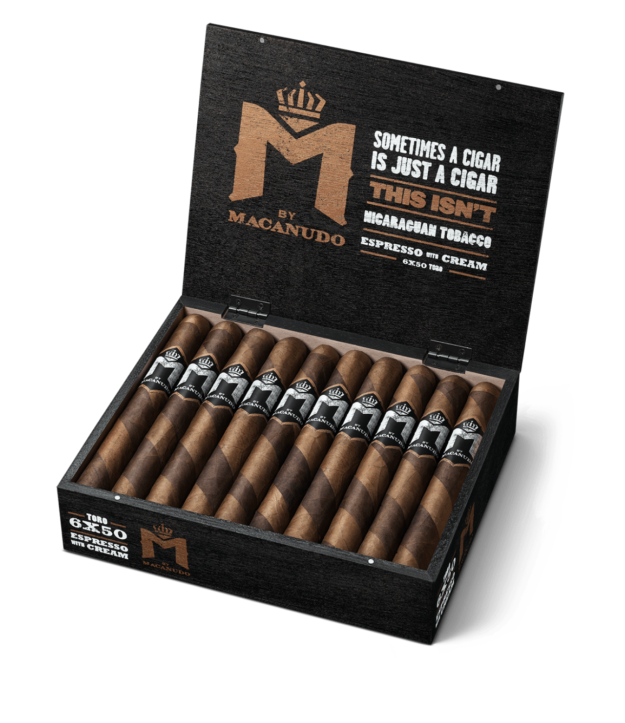 M by Macanudo Espresso with Cream Box Image