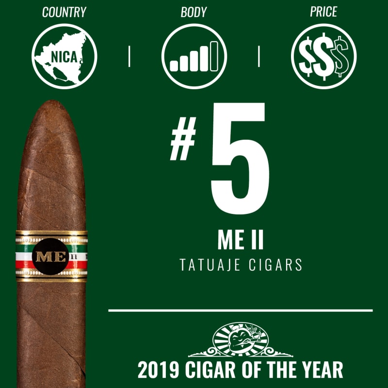 No. 5 Cigar of the Year 2019 – ME II Image