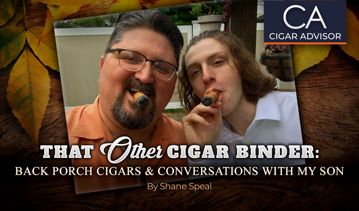 That Other Cigar Binder: Back Porch Cigars & Conversations with My Son Featured Image
