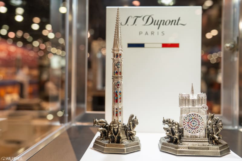 S.T. Dupont Pays Tribute to Notre Dame With Bronze Lighter & Pen Image