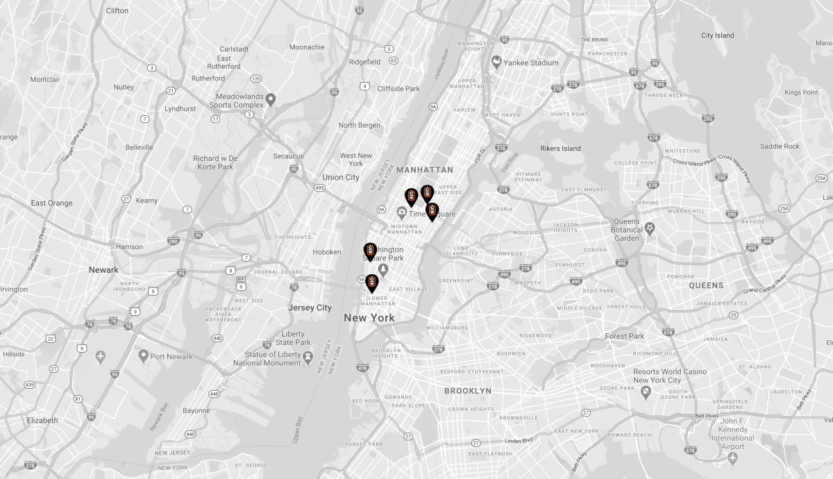CW NewYork Map