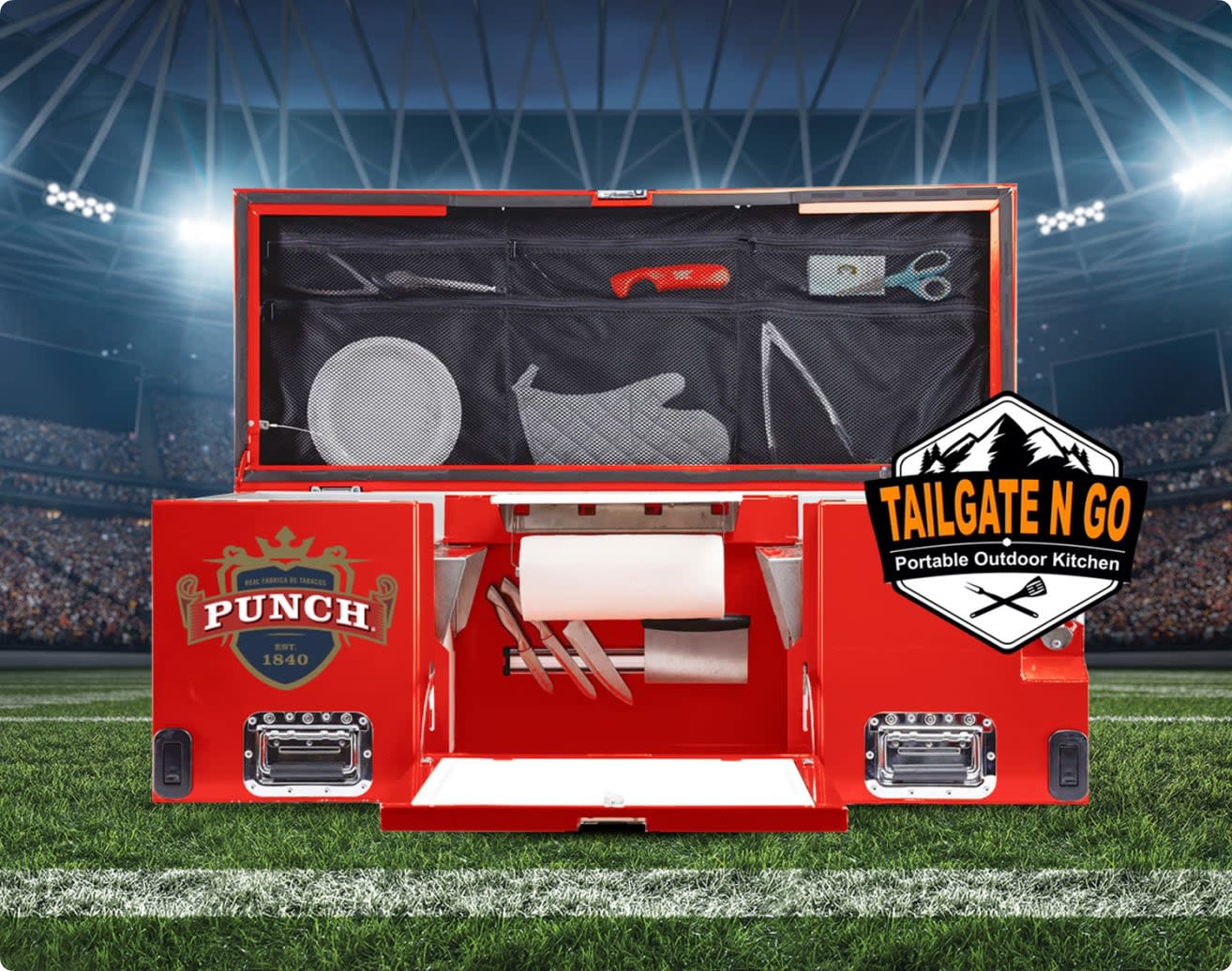 Tailgate n go prizes.