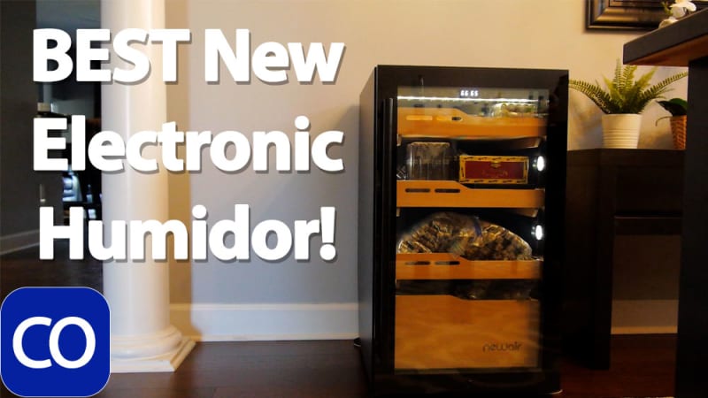 NewAir 840 Count Electronic Humidor Review Image