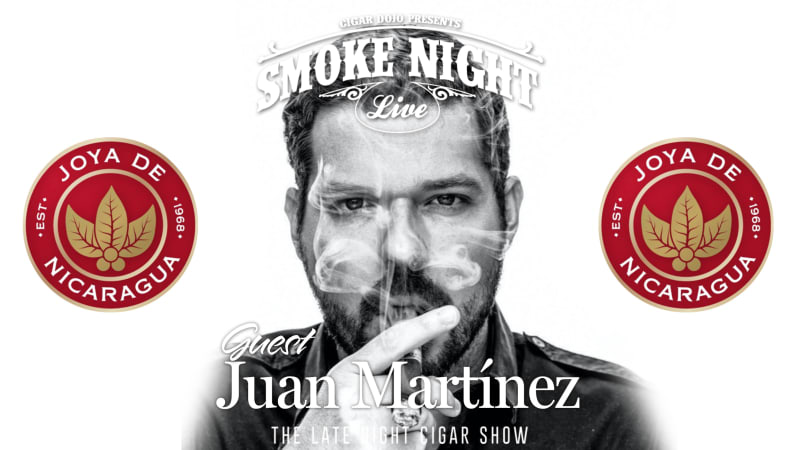 Smoke Night LIVE with Joya de Nicaragua’s Juan Martínez Image