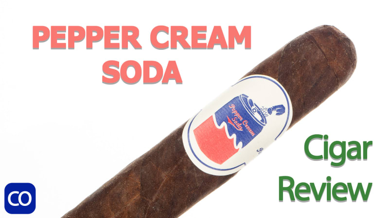 Caldwell Lost & Found Pepper Cream Soda Broadleaf Robusto Cigar Review Image