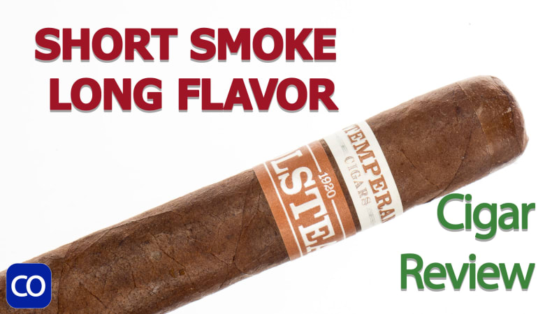 RoMa Craft Intemperance Volstead VO 1920 Izzy Einstein Petite Corona Cigar Review Image