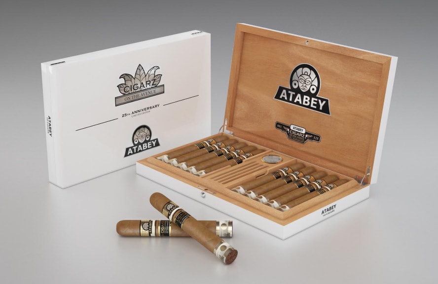 Atabey and Byron Commemorative Humidors Celebrate Florida Shop’s 25th Anniversary Featured Image
