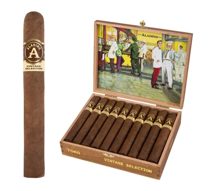 JRE Adds New Aladino Vintage Selection And Cameroon Sizes – Cigar News Image