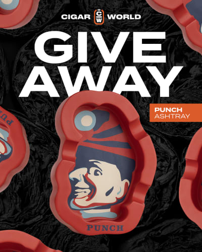 Punch Cigars Ashtray Giveaway