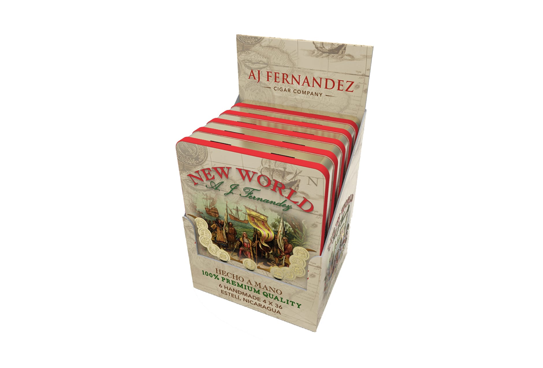 A.J. Fernandez Ships New World Tins Featured Image