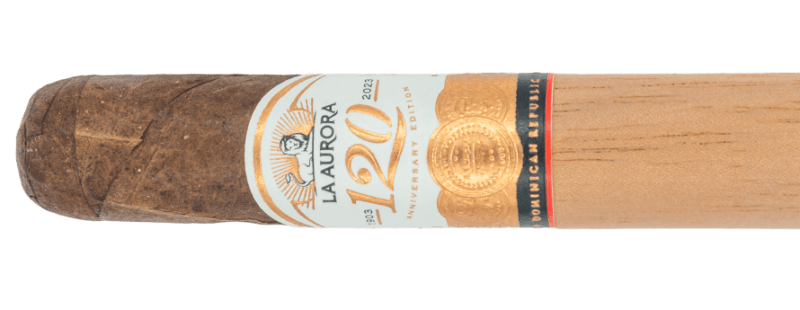 La Aurora 120 Anniversary Robusto – Blind Cigar Review Image
