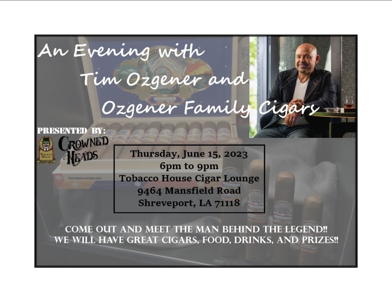 An Evening with Tim Ozgener with Crowned Heads Image