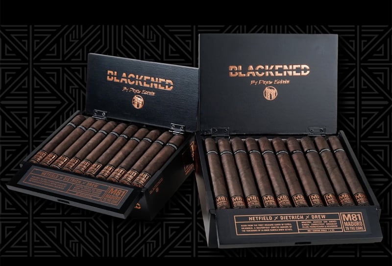 Blackened Cigars “M81” by Drew Estate Begins Shipping Image