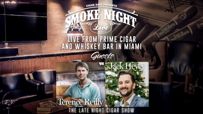 Smoke Night LIVE – On Location at Prime Cigar & Whiskey Bar in Miami Image