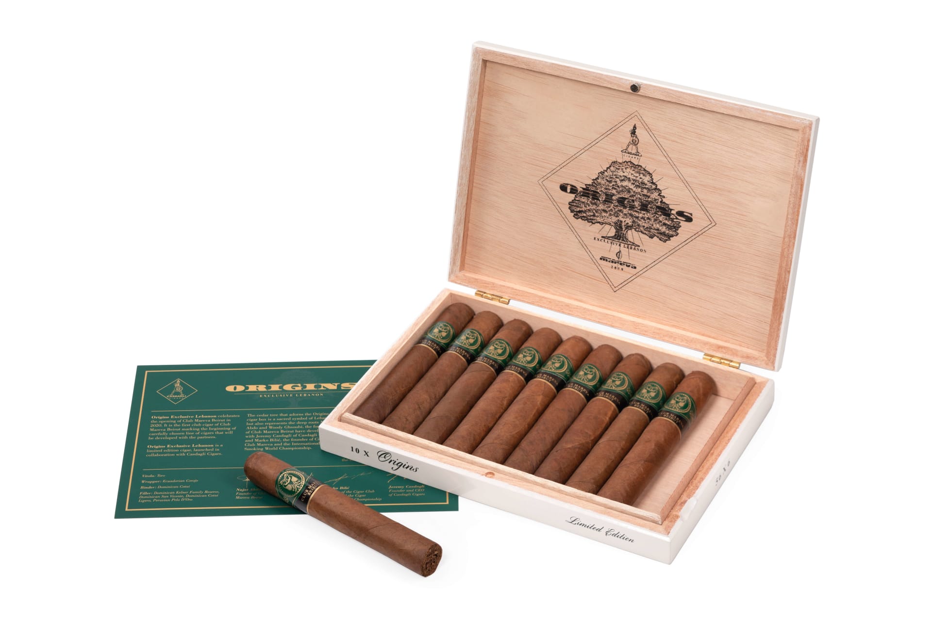 Cigar News: Casdagli Announces Origins – Lebanon Exclusive Featured Image