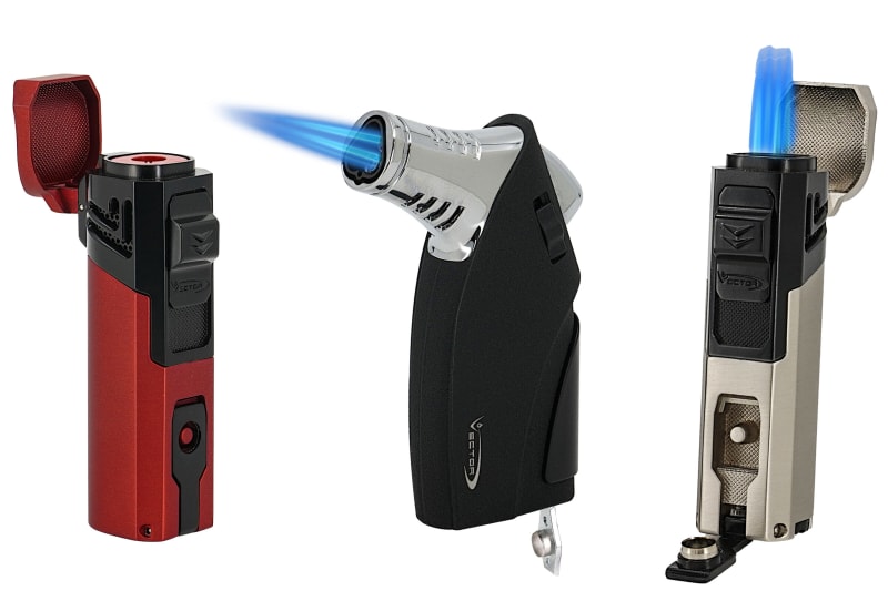 Vector Adds New Colors to Caliper, Quattro and Ironfist Lighters Image
