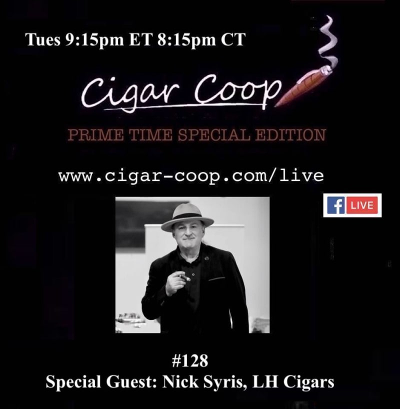 Announcement: Prime Time Special Edition 128: Nick Syris, LH Cigars Image