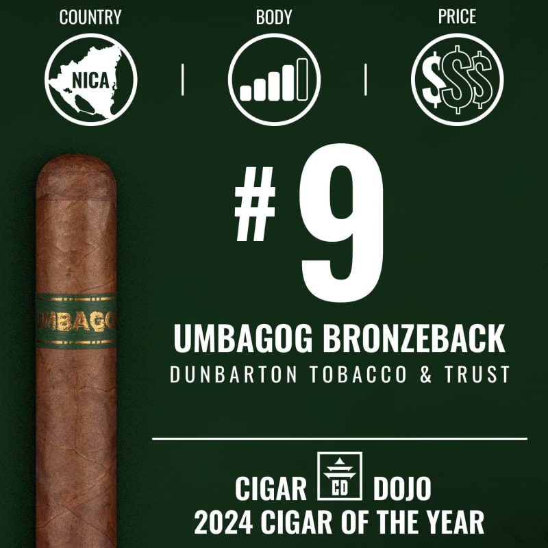 No. 9 Cigar of the Year 2024 – Umbagog Bronzeback Image