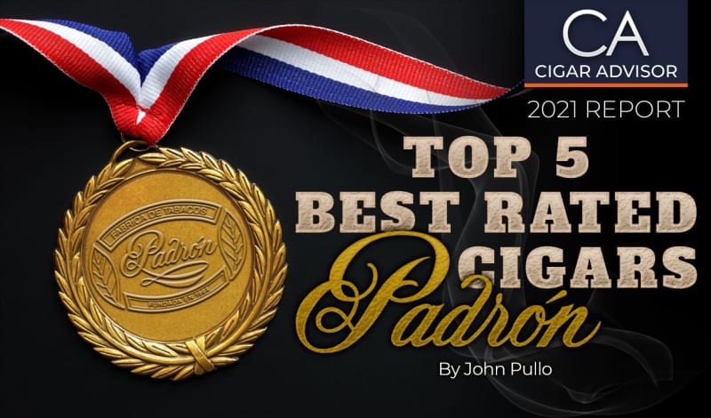 2021 CA Report: Top 5 Best Rated Padron Cigars Image