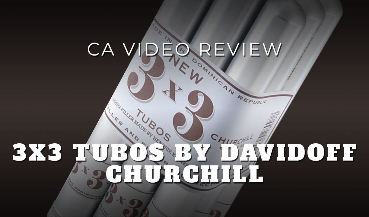 CA Review Panel: Davidoff 3×3 Tubo Cigar Review (Video) Featured Image