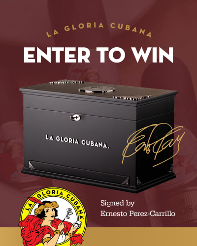 La Gloria Cubana Los Gloriosos Ernesto Perez-Carrillo Signed Humidor Giveaway