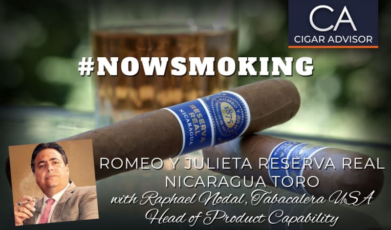#nowsmoking: Romeo y Julieta Reserva Real Nicaragua Toro Image