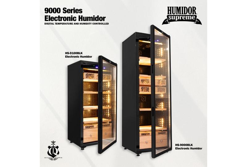 Quality Importers Releases Two New Humidor Supreme Electronic Humidors Image