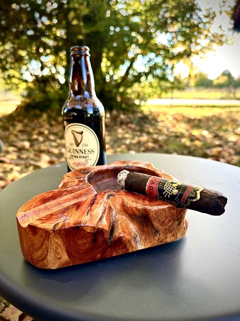 s Partagas BL Bravo and Guinness