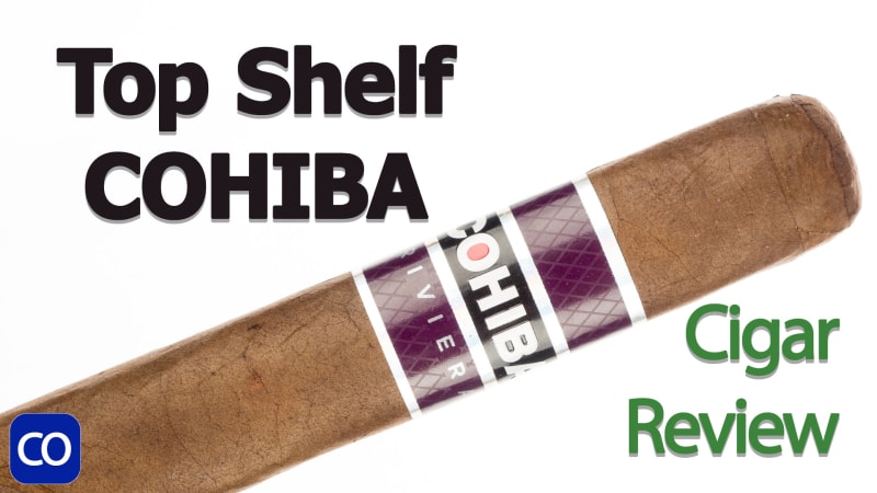 Cohiba Riviera Box Pressed Robusto Cigar Review Image
