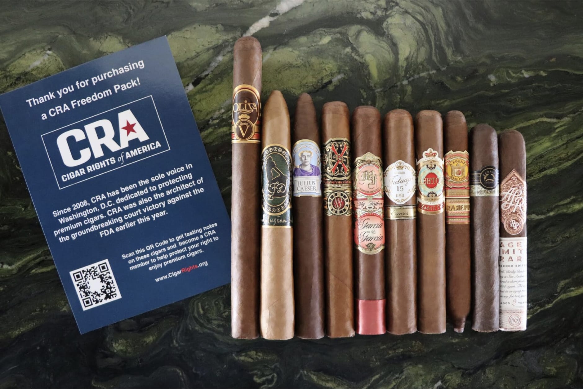CRA Freedom Sampler Fall 2023 Heads to Stores Cigar World