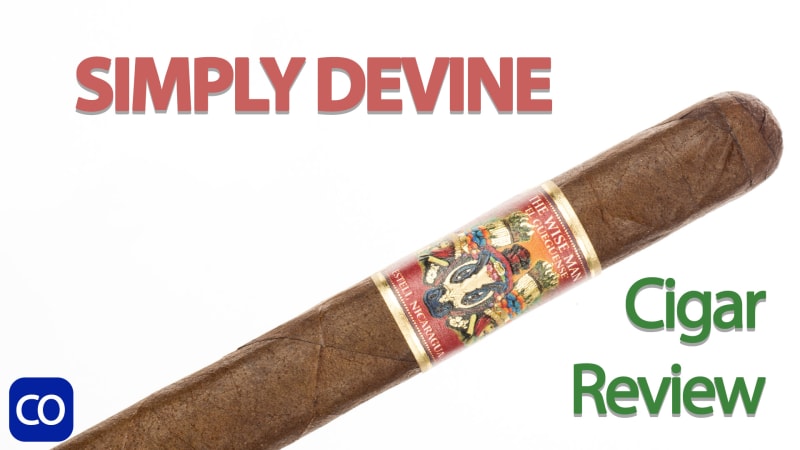 Foundation The Wise Man Maduro Lancero Cigar Review Image