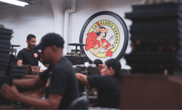 View inside the LGC factory