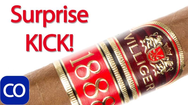 Villiger 1888 Robusto Cigar Review Image