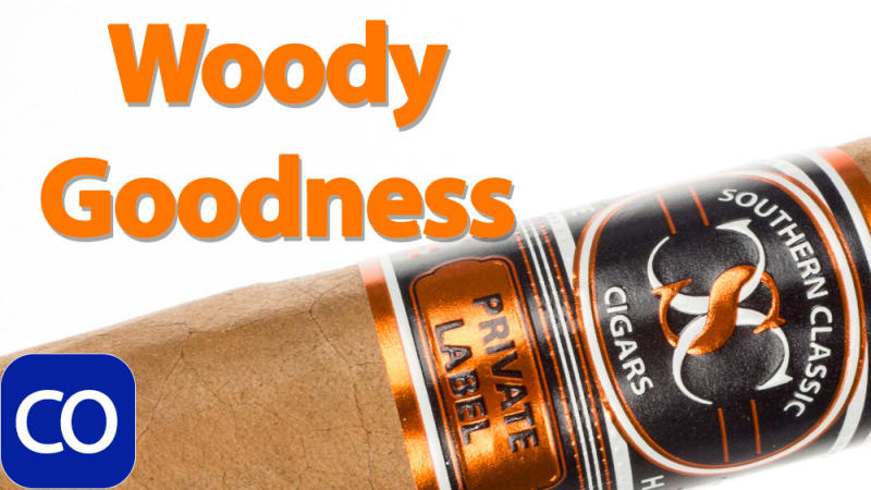 Southern Classic Cigars Private Label Connecticut Robusto Cigar Review Image