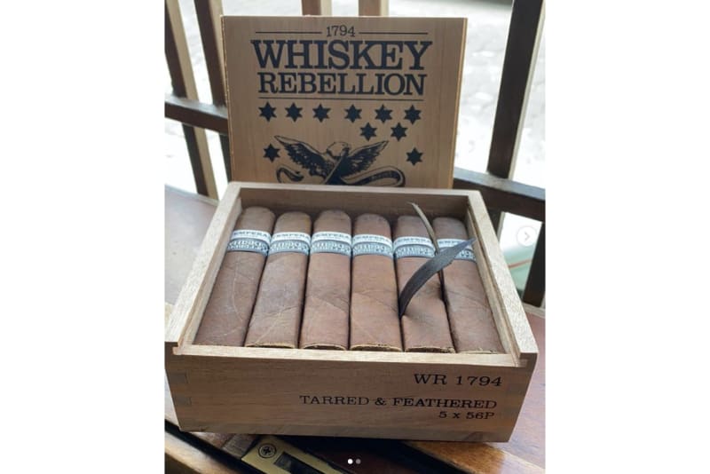 RoMa Craft Tobac Adding Intemperance Whiskey Rebellion 1794 Tarred & Feathered Image