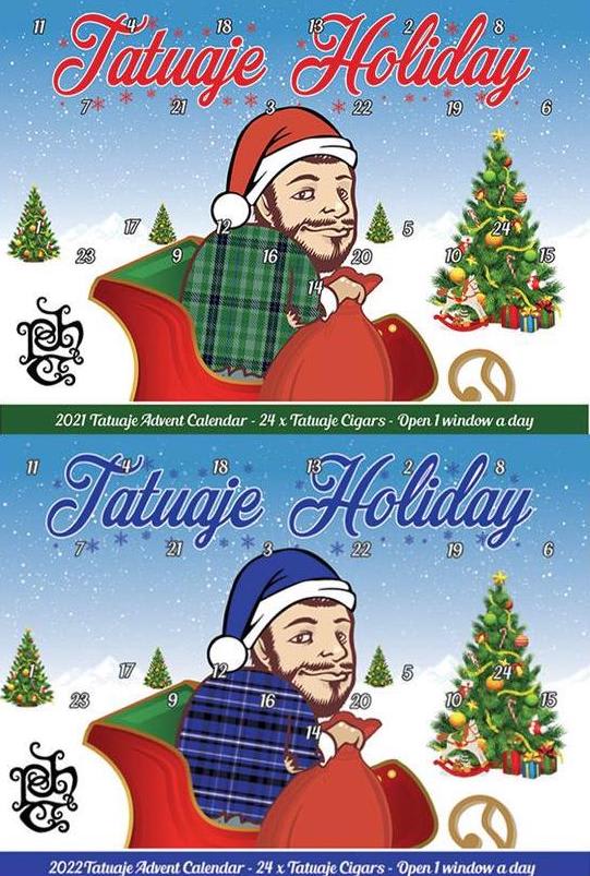 Cigar News: Tatuaje Advent Calendars for 2021 and 2022 Arrive at Retailers Image