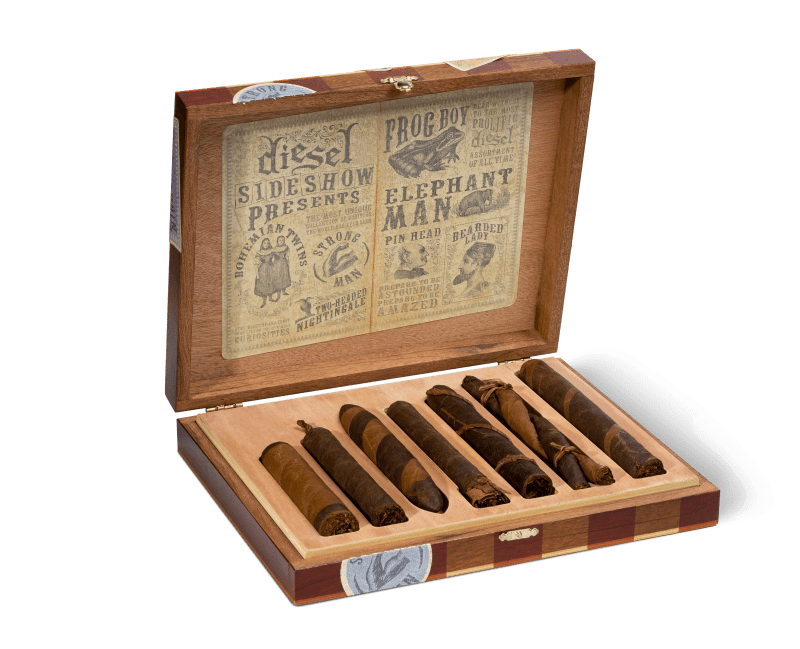 Diesel Sideshow Box open