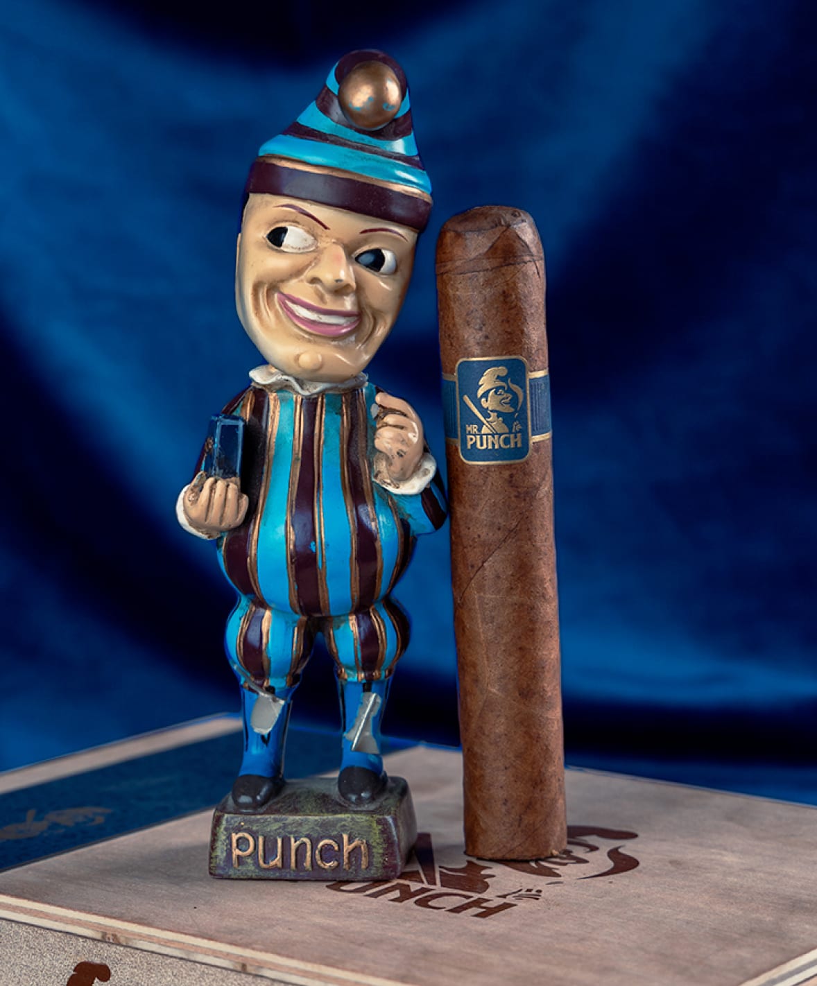 Mr. Punch next to a Mr. Punch Cigar