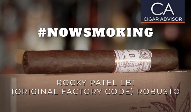 #nowsmoking: Rocky Patel LB1 Robusto Image