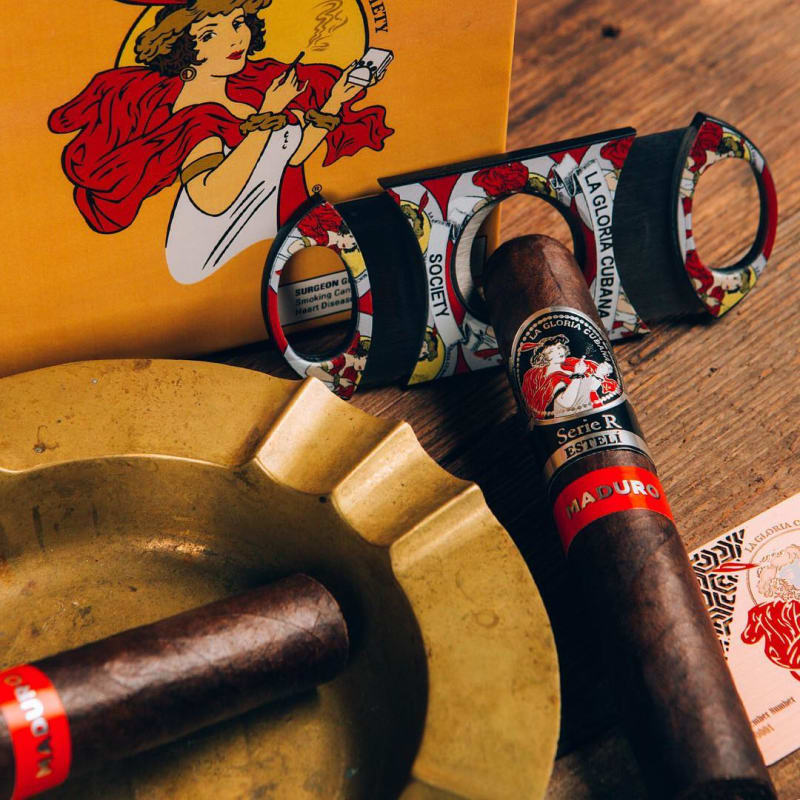 La Gloria Cubana Serie R Esteli Maduro header asset
