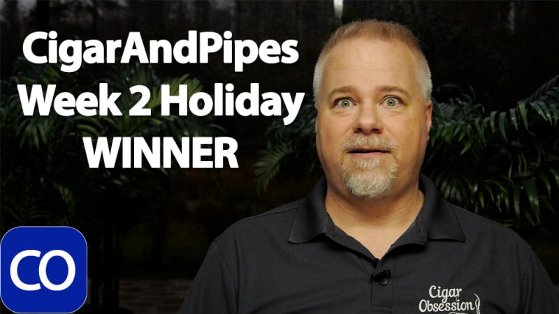 CigarAndPipes Holiday Contest Winner Week 2 Image