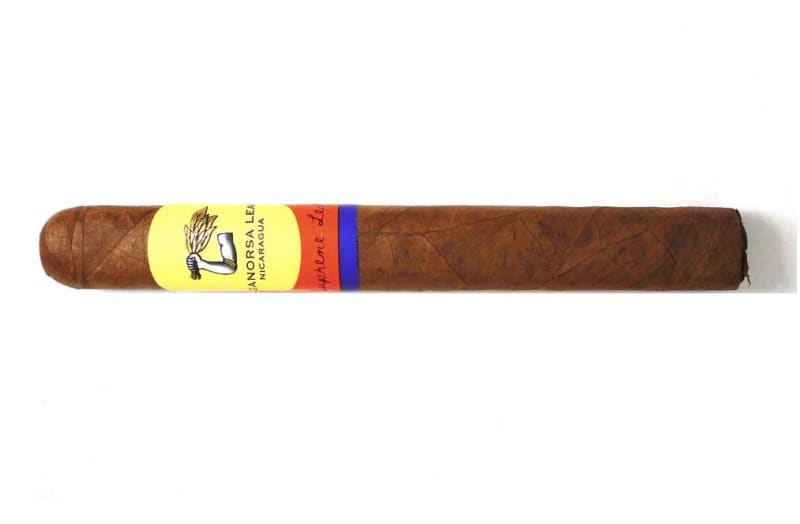 Agile Cigar Review: Aganorsa Leaf Supreme Leaf Corona Gorda Image