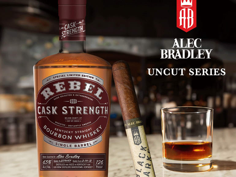 Alec Bradley Releases “Uncut Series” Pairing with Rebel Bourbon Image