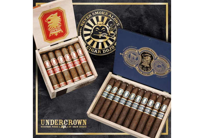 Drew Estate Ships 2021 Undercrown Dojo Dogma Releases Image