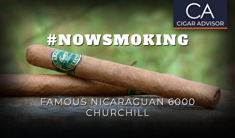 #nowsmoking: Famous Nicaraguan Selection 6000 Churchill Image