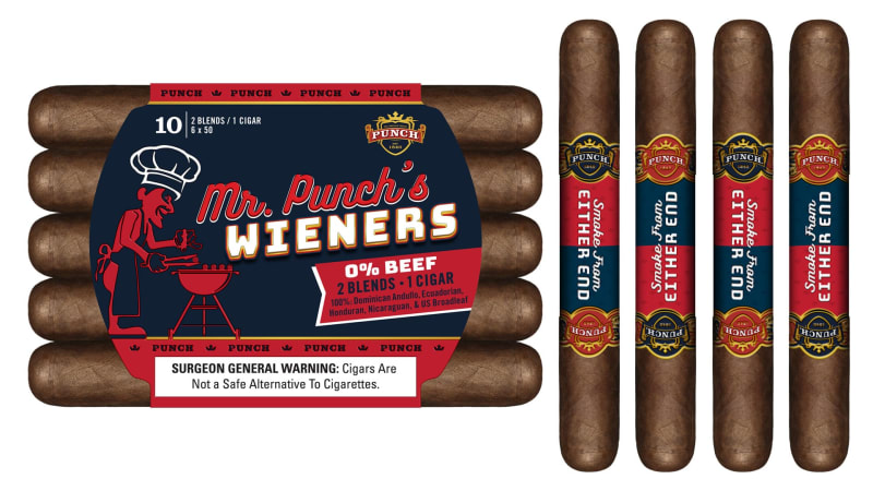 Punch Introduces Double-Headed Wiener Cigar for Father’s Day Image