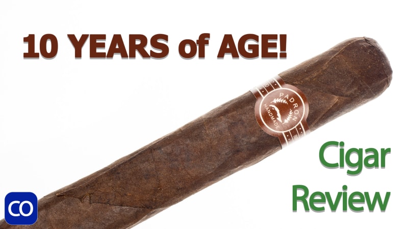 10 Years Aged Padron 4000 Maduro Cigar Review Image