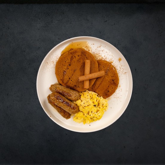 Entree: Pumpkin Spice Pancakes